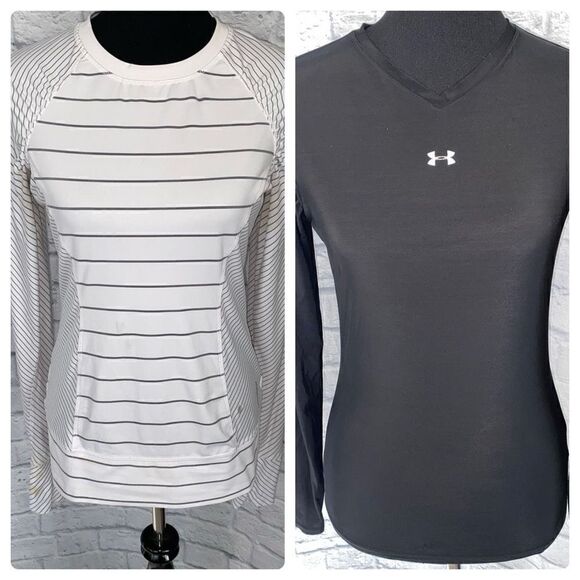 Reebok & Under Armour women S dri fit athletic shirt bundle - Picture 1 of 15